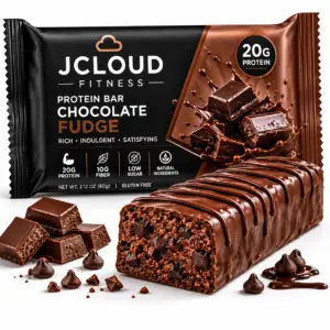 chocolate protein bar snack